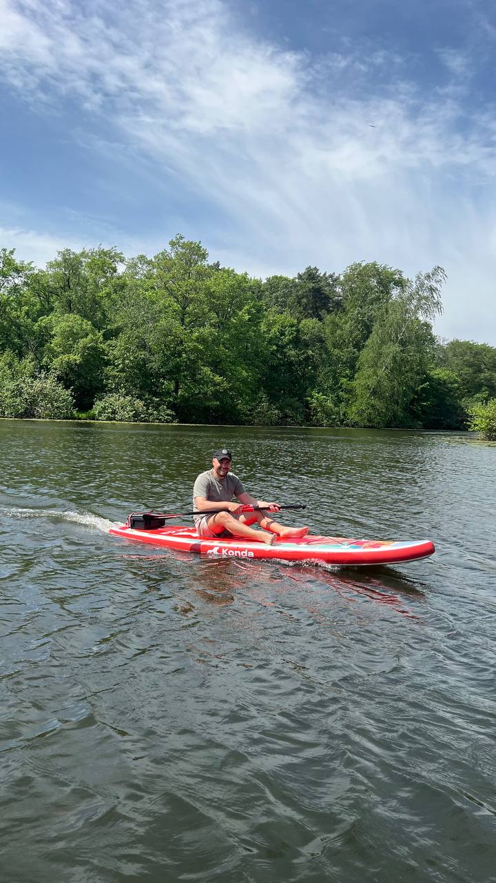 Маршрут SUP-прогулки по воде